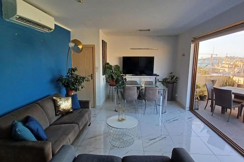 The View Penthouse Lägenhet Cospicua Exteriör bild