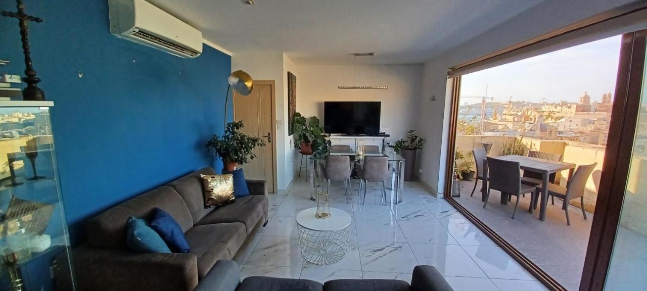 The View Penthouse Lägenhet Cospicua Exteriör bild